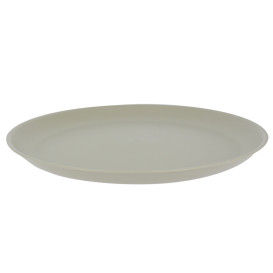 Reusable Plate Premium PP Mineral Grey Ø27,5cm (54 Units)