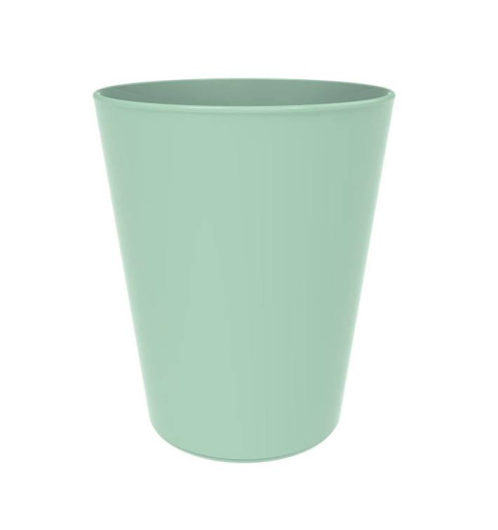 Reusable Cup Durable PP Mineral Green 330ml (72 Units)