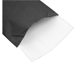 Paper Cutlery Envelopes Crèmeh Napkin Black (800 Units)