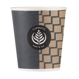 Paper Cup "Cupmatic" 8 Oz/210ml Ø7,0cm (100 Units)  