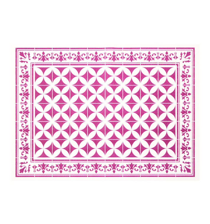 Paper Placemats 30x40cm "Alhambra" Purple 50g/m² (1000 Units)