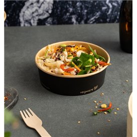 Paperboard Burger Box Kraft 14x13,5x6,5cm (300 Units)