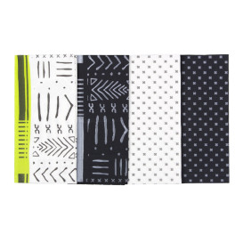 Paper Napkin Double Point "Tribal"  1/8 40x40cm (30 Units) 