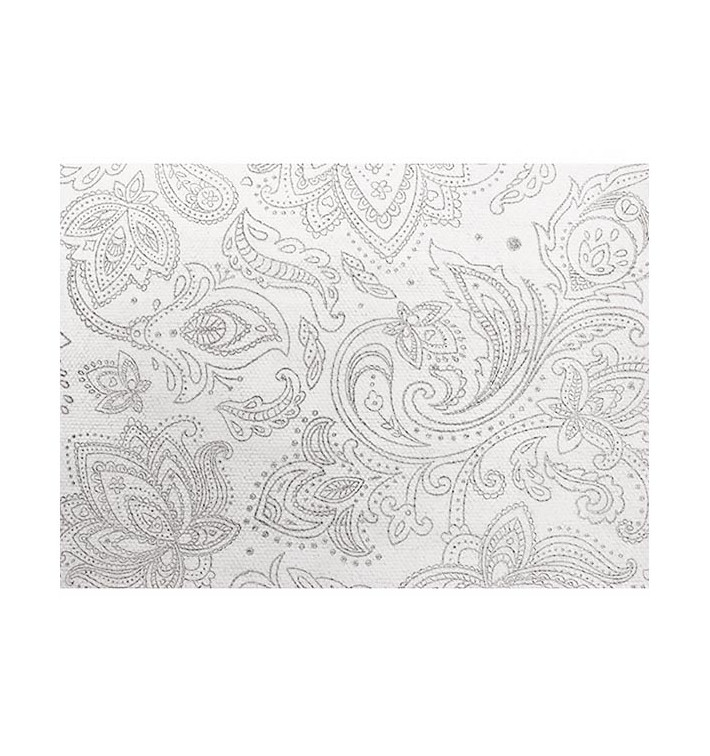 Non-Woven Tablecloth Roll 1,2x50m "Mandala" Grey 50g/m² P40cm (4 Units)