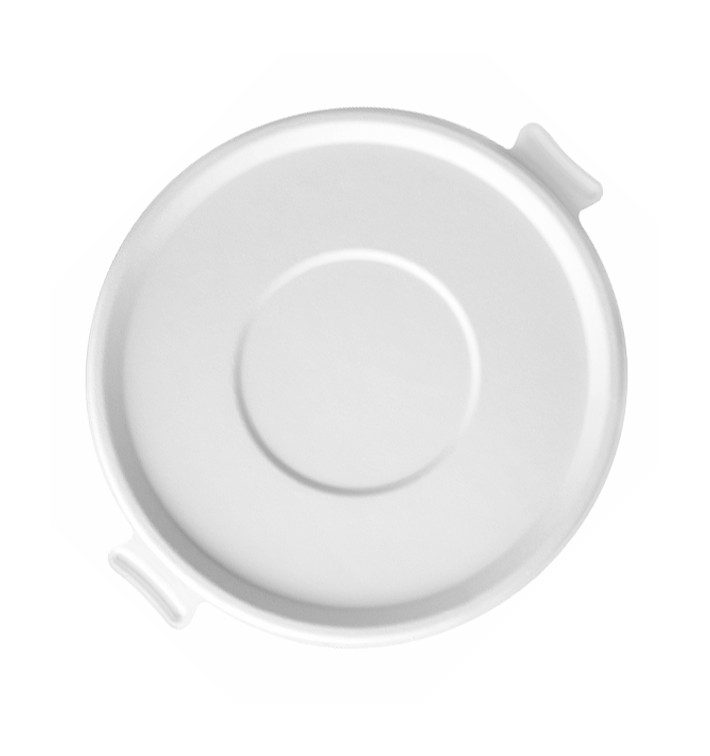 Sugarcane Lid White for Bowl 710 and 1360ml (400 Units)  