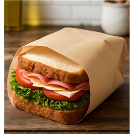 Greaseproof Paper Wrapping Kraft in Dispenser 30,5x27cm (500 Units)