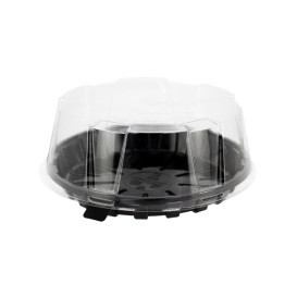 Lid for Cake Container APET Ø16x6cm (10 Units)