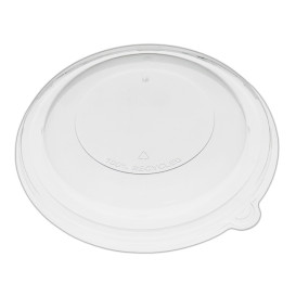 Plastic Dome Lid rPET Crystal Ø21x3cm (25 Units)  