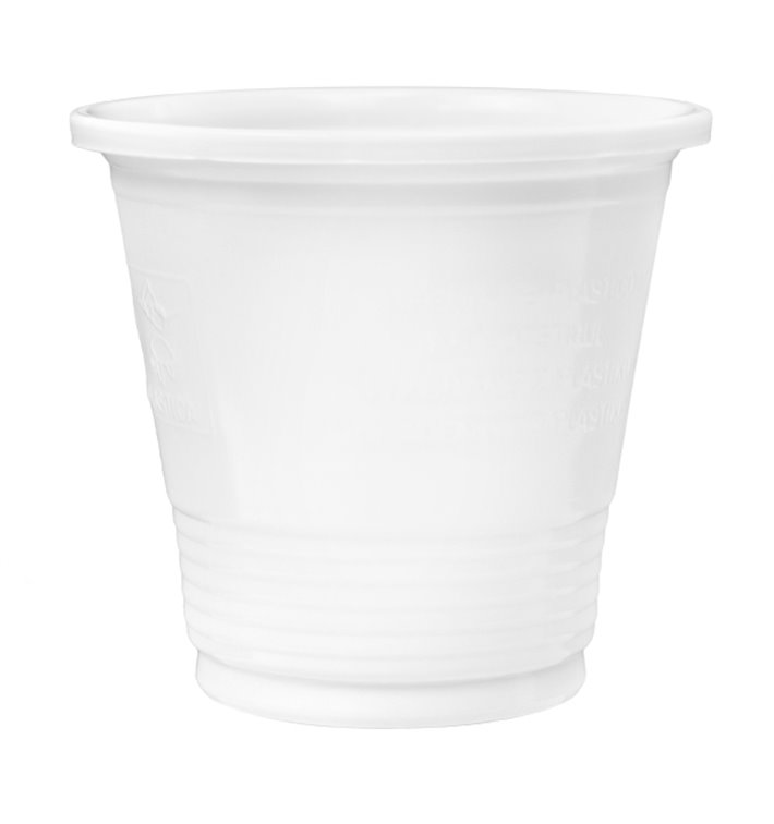 Plastic Shot PS White 80 ml (4.800 Units)