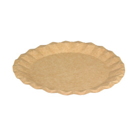 Kraft Paper Plate “Flower” Ø18cm 225g/m² (50 Units) 