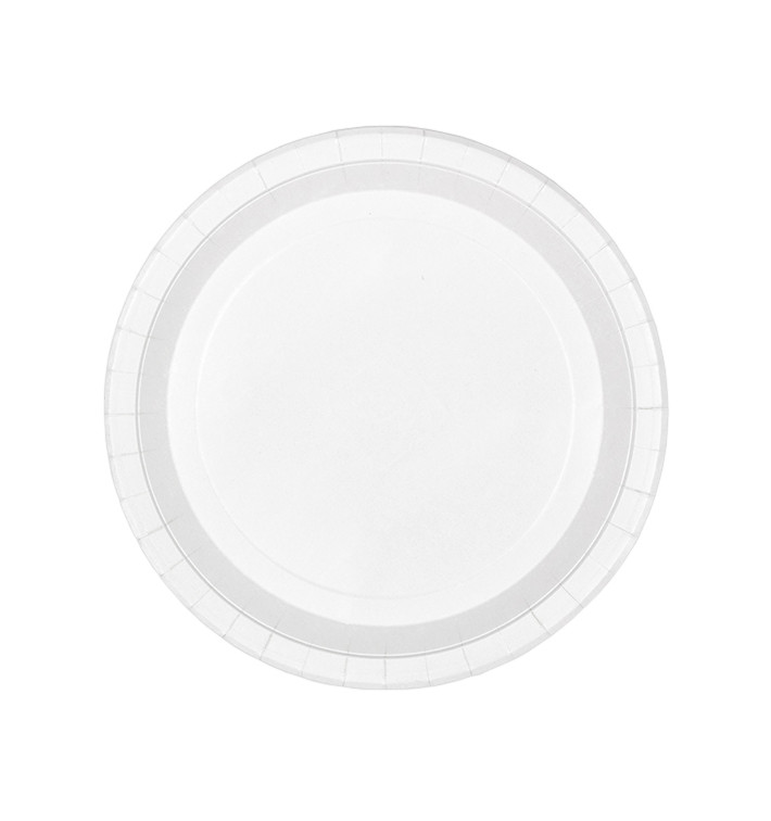 Paper Plate Round White Ø26cm 200g/m² (50 Units) 