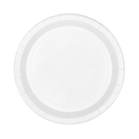 Paper Plate Round White Ø26cm 200g/m² (350 Units) 