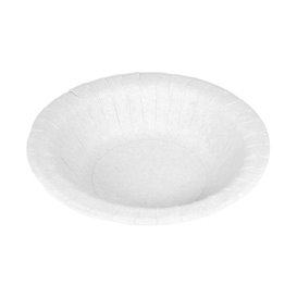 Paper Deep Plate Greaseproof Shape White  Ø19cm 250g/m² (500 Units) 