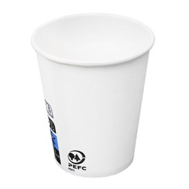 Paper Cup White 6Oz/180ml Ø7,0cm (3000 Units)