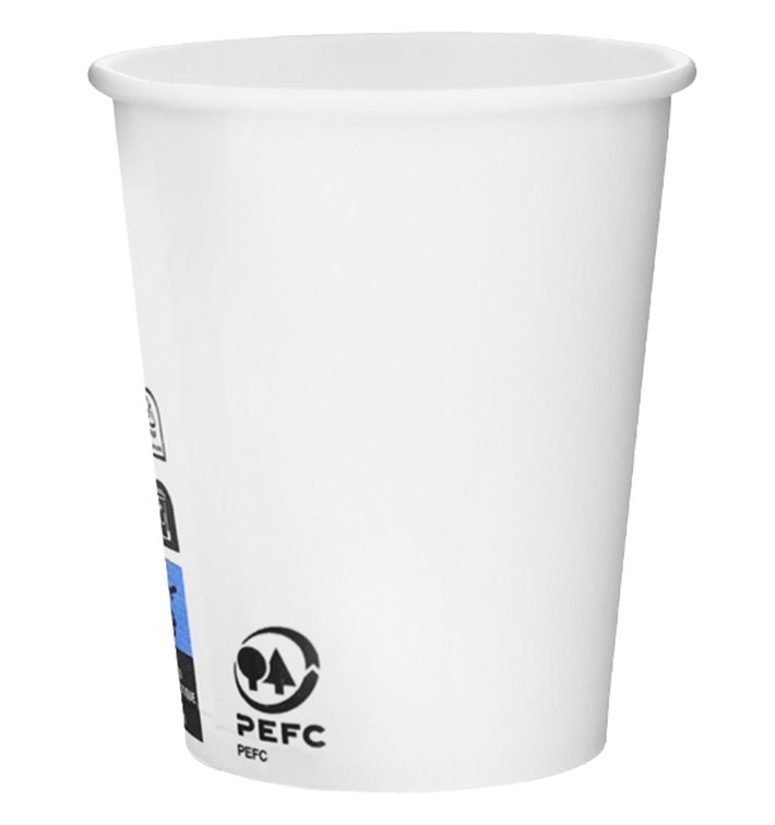 Paper Cup White 6Oz/180ml Ø7,0cm (3000 Units)
