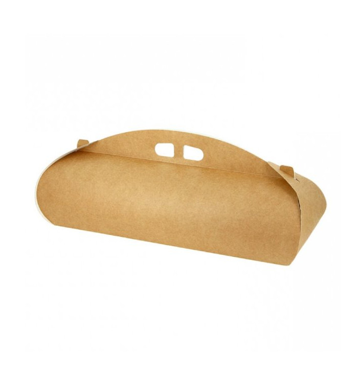Kraft Paper Swiss Roll Cake Box 28x8x9cm (100 Units)