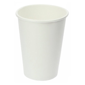 Paper Cup White 12 Oz/385ml Ø9,0cm (50 Units) 