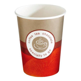 Paper Cup "Specialty to go" 12 Oz/384ml Ø8,5cm (50 Units) 