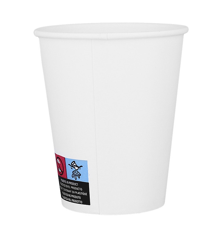 Paper Cup White ECO 8Oz/240ml Ø8cm (1.000 Units)