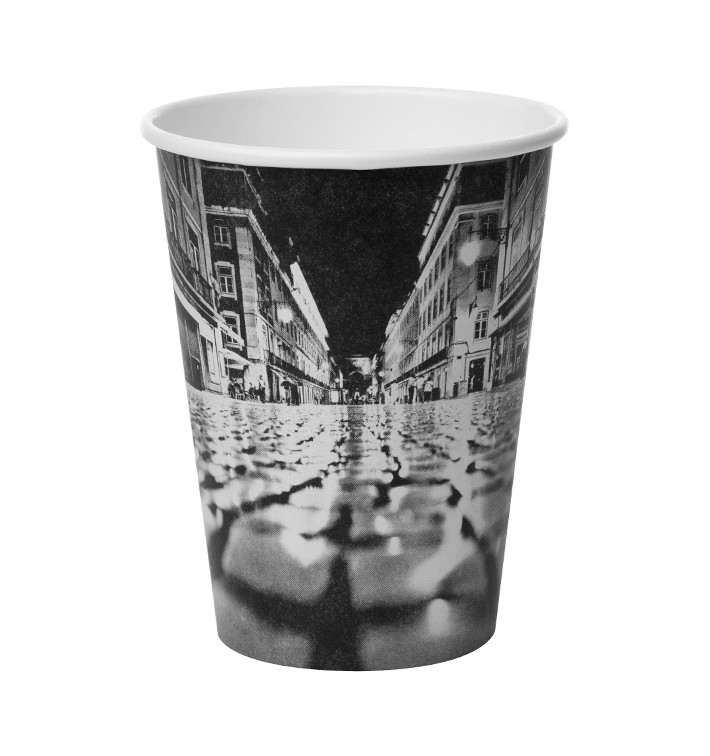 Paper Cup "Parisian" 12 Oz/360ml Ø8,9cm (50 Units) 