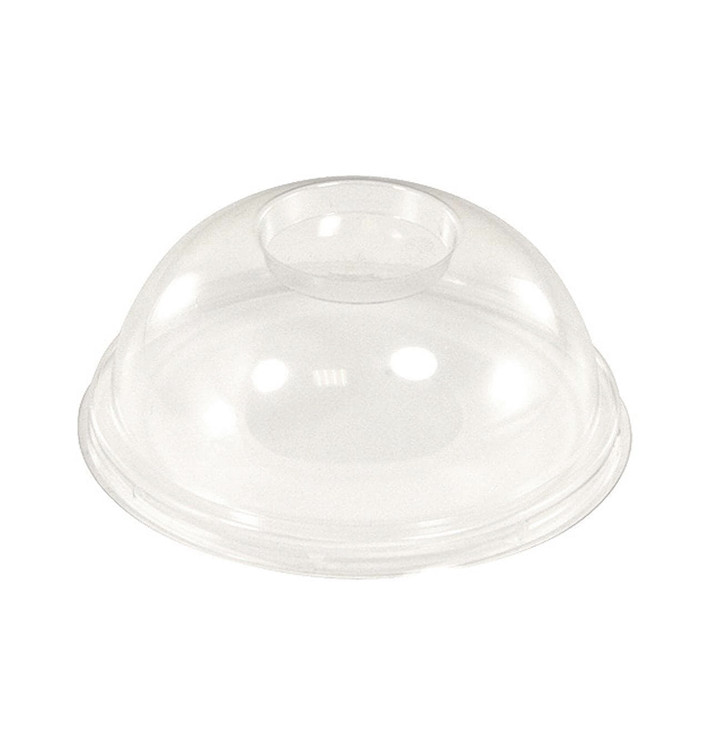 Plastic Dome Lid PLA Clear Ø9,5cm (2000 Units)