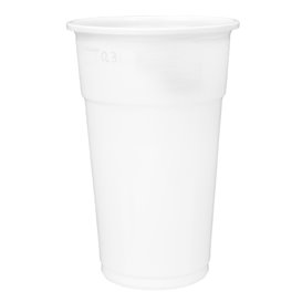 Plastic Cup PP Clear 300ml Ø7,7cm (1250 Units)