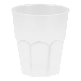 Plastic Cup PP "Frost" White 270ml (420 Units)