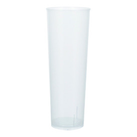 Plastic Collins Glass PP Unbreakable 330 ml (10 Units) 
