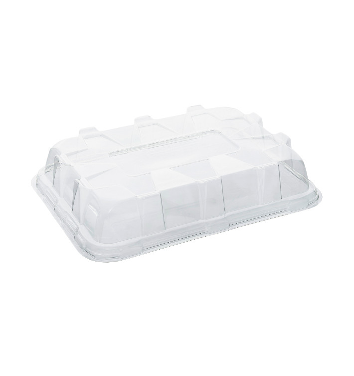 Plastic Lid for Tray Clear 35x24cm (25 Units) 