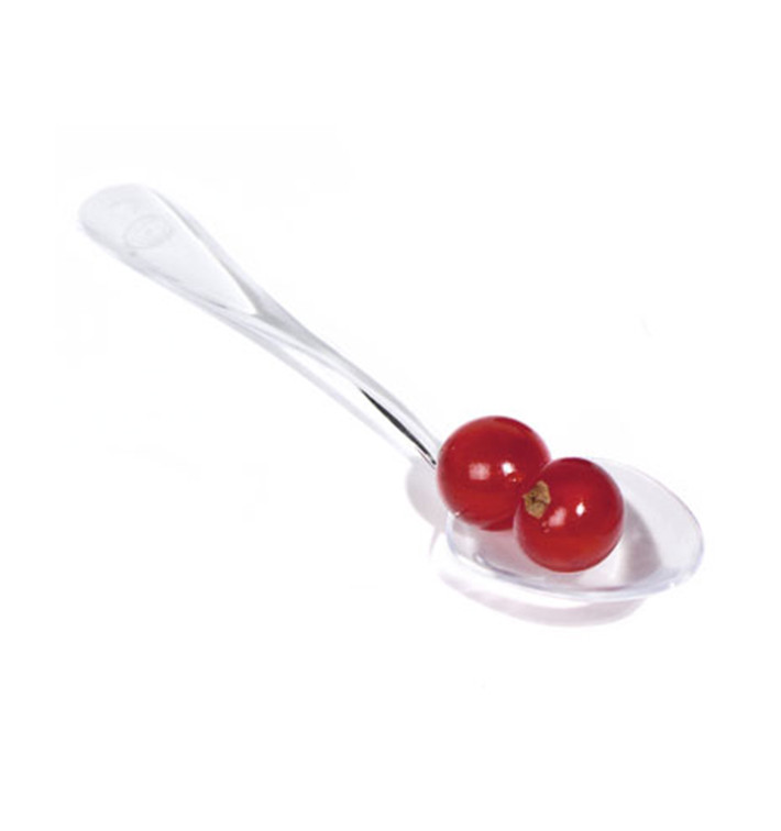 Tasting Teaspoon Clear in Box 10cm (5000 Units)