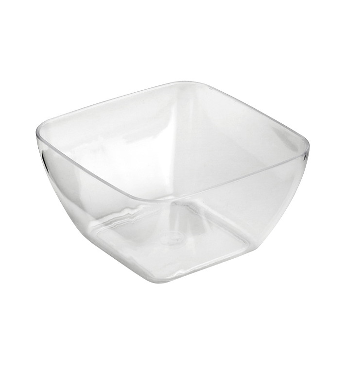 Tasting Plastic Bowl PS Clear 5x5x3 cm 75ml (20 Units)