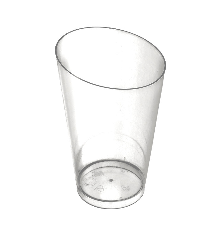 Plastic Tasting Cup PS Cone Shape High Clear 70 ml (25 Units) 