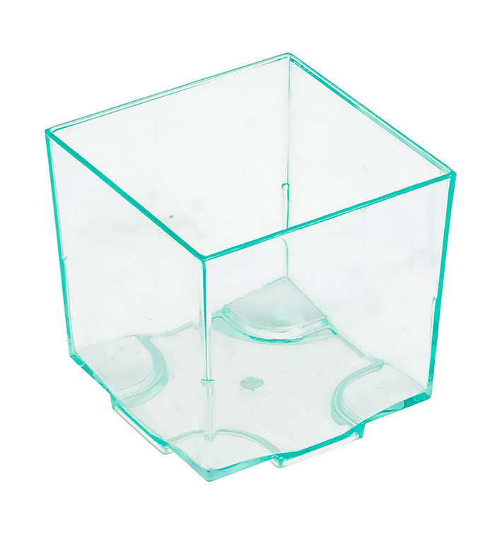 Plastic Tasting Cup PS Water Green 4,2x4,2x4,2cm (20 Uts)