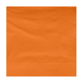 Paper Napkin Edging Terracotta 40x40cm (2400 Units)