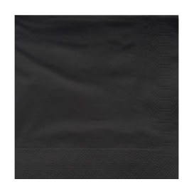 Paper Napkin Edging Black 40x40cm (1200 Units)