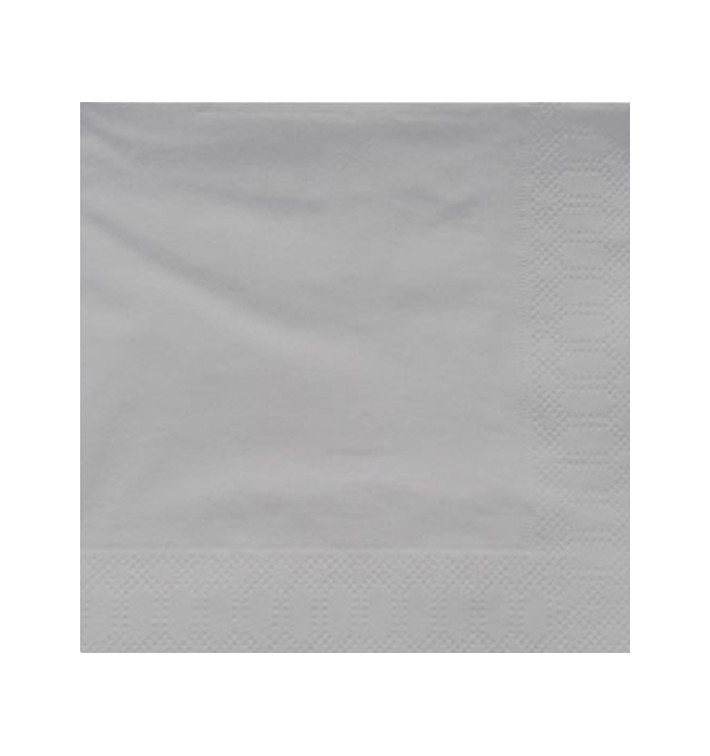 Paper Napkin Edging Grey 40x40cm (1200 Units)
