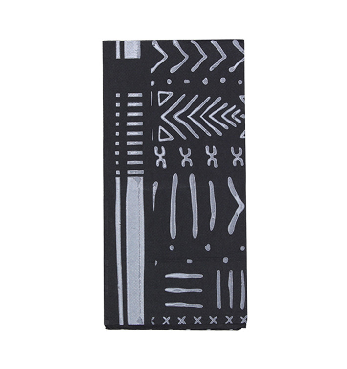 Paper Napkin Double Point "Tribal"  1/8 40x40cm (1200 Units) 