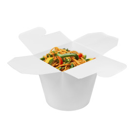 Paper Take-out Container White 800ml (450 Units)