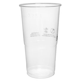 Plastic Cup PP Clear 300 ml (100 Units)  