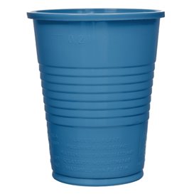 Plastic Cup PS Dark Blue 200ml Ø7cm (1500 Units)