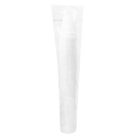 Plastic Cup PS Vending White 166ml Ø7,0cm (100 Units)  