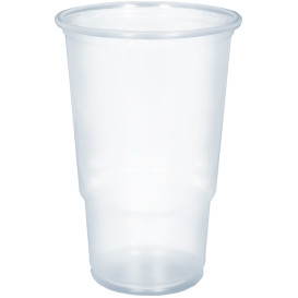 Plastic Cup PP Clear 630ml (50 Units)