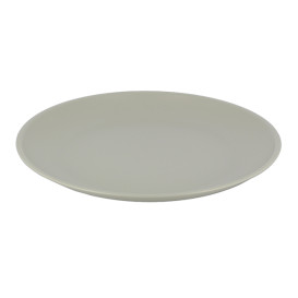 Reusable Plate Durable PP Mineral Grey Ø23,5cm (54 Units)