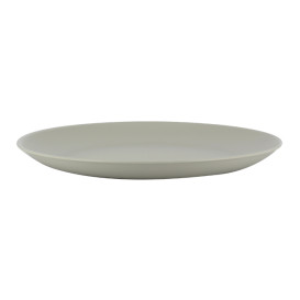 Reusable Plate Durable PP Mineral Grey Ø23,5cm (54 Units)
