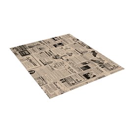 Paper Food Wrap Grease-Proof "Times" Kraft 28x34cm (4000 Units)