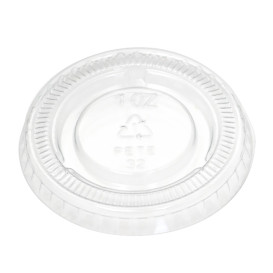 Lid for Sauce Jar PET Trans. 30ml (100 Units)