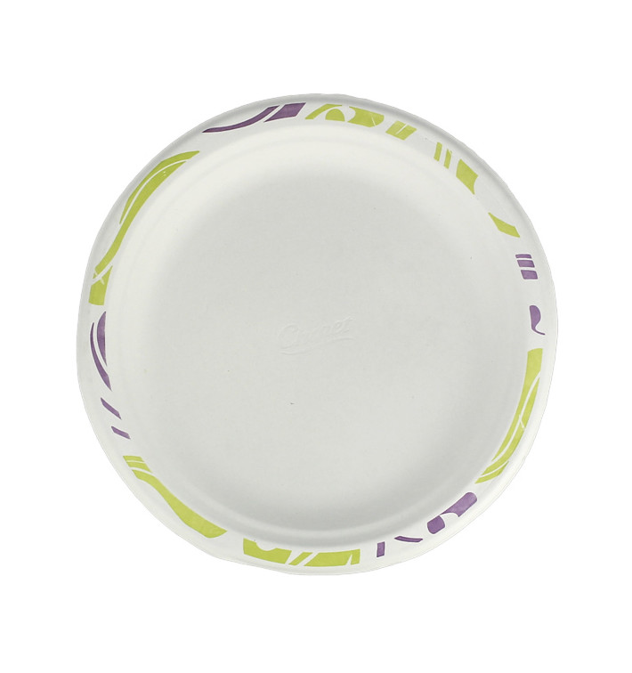 Paper Plate Wood Pulp Chinet Flavour 22 cm (125 Units)  