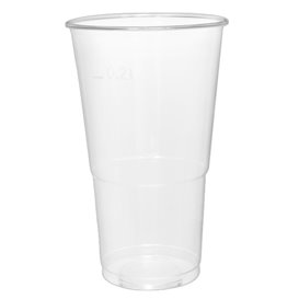 Plastic Cup PP Clear 250 ml (100 Units)