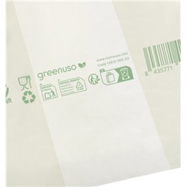 Bread T-shirt bag Translucent 30x60cm 14µm (100 Units)