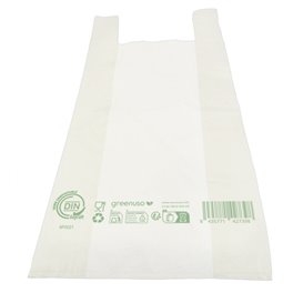 Bread T-shirt bag Translucent 30x60cm 14µm (2.000 Units) 